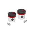 AEM FACTORY - Carbon Fiber Cap Upgrade for AEM Reservoirs (Titanium and Aluminum!) AEM FACTORY - Carbon Fiber Cap Upgrade for AEM Reservoirs (Titanium and Aluminum!)